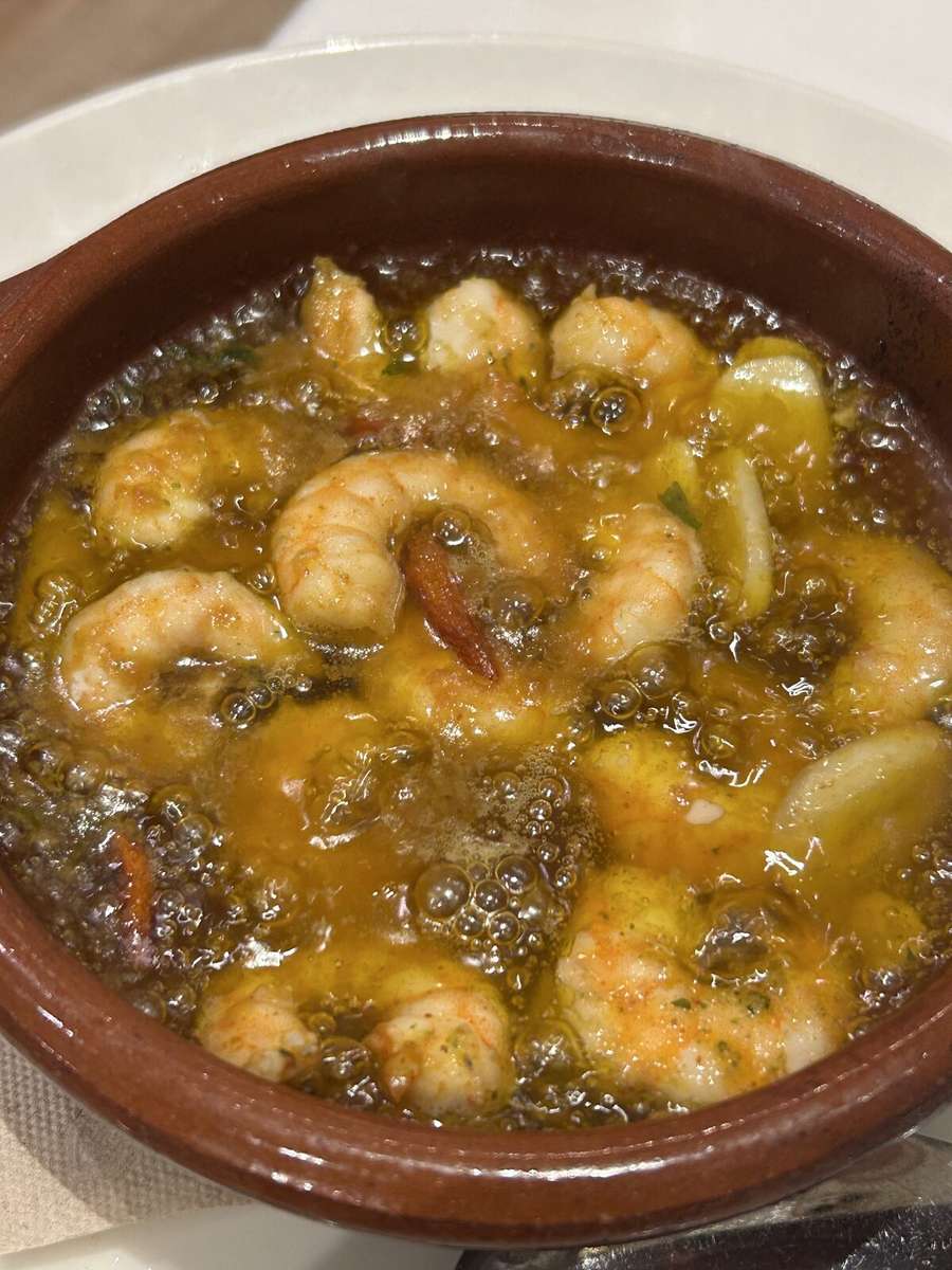 Gambas pil pil, klassische Tapa